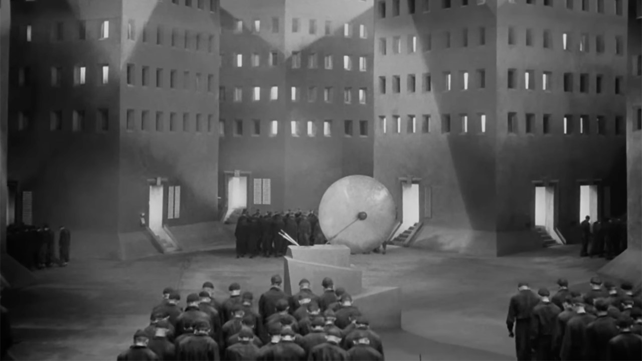 Metropolis 1927 Blueprint Modern Sci Fi