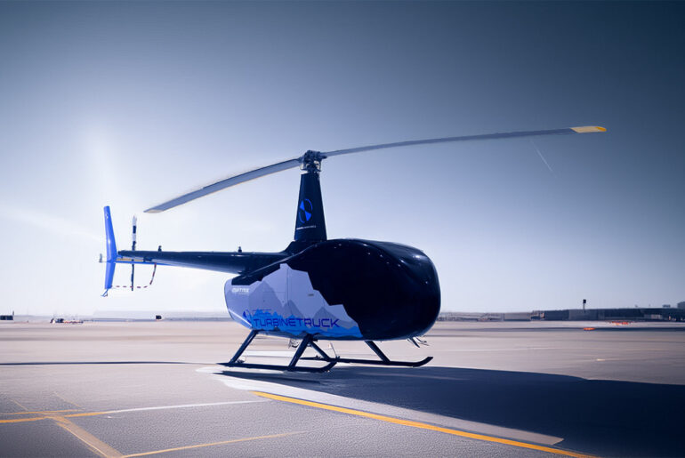 Robinson R66 Turbinetruck Autonomous Cargo Helicopter