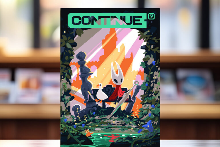 Print Video Game Magazine CONTINUE Kickstarter