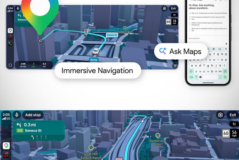 Gemini Google Maps Update 3D Maps