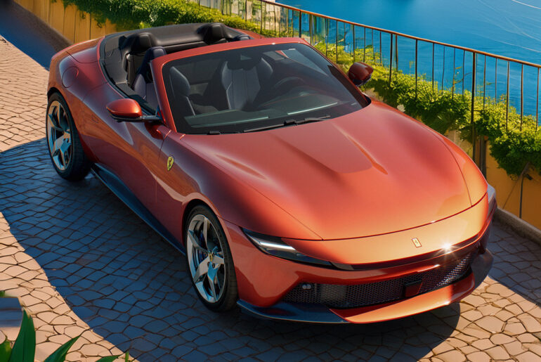 Ferrari Amalfi Spider Unveiling