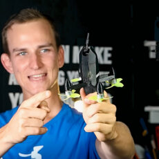 World's Smallest Brushless Rocket Drone