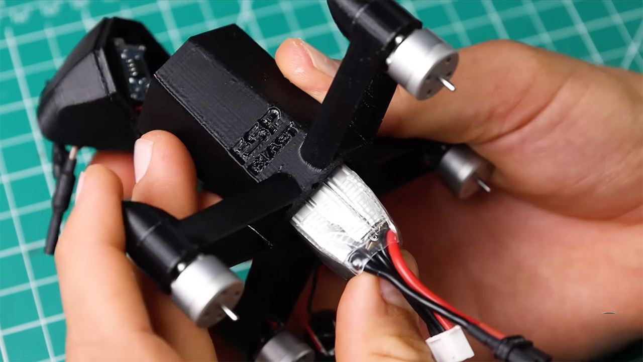 ESP-BLAST World's Smallest Brushless Rocket Drone