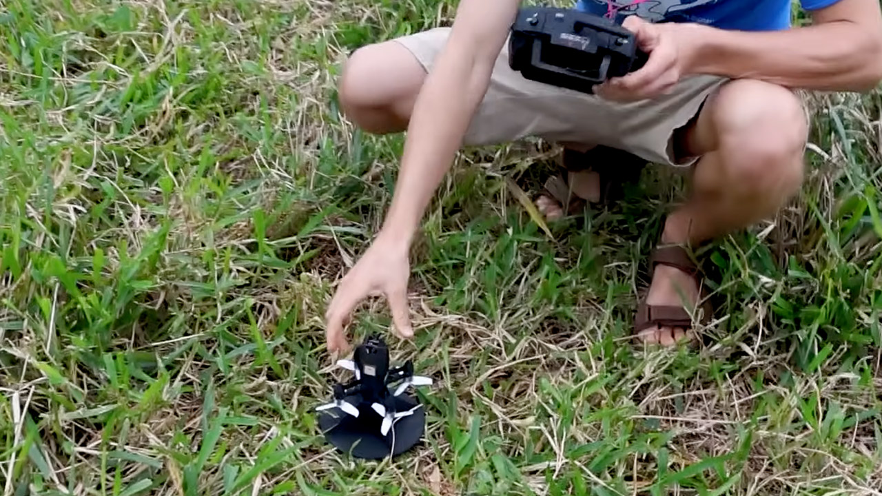 ESP-BLAST World's Smallest Brushless Rocket Drone