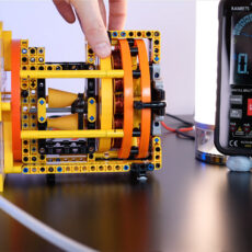 LEGO Bladeless Turbine Generator Build