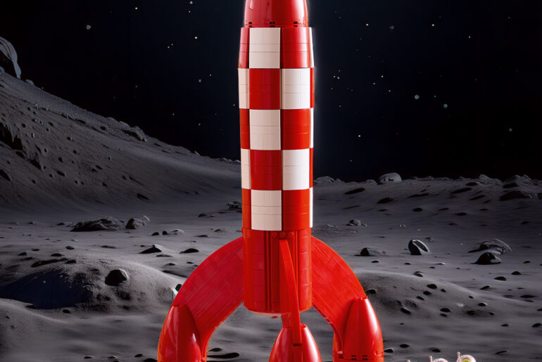 LEGO Ideas Tintin Moon Rocket Set 21367