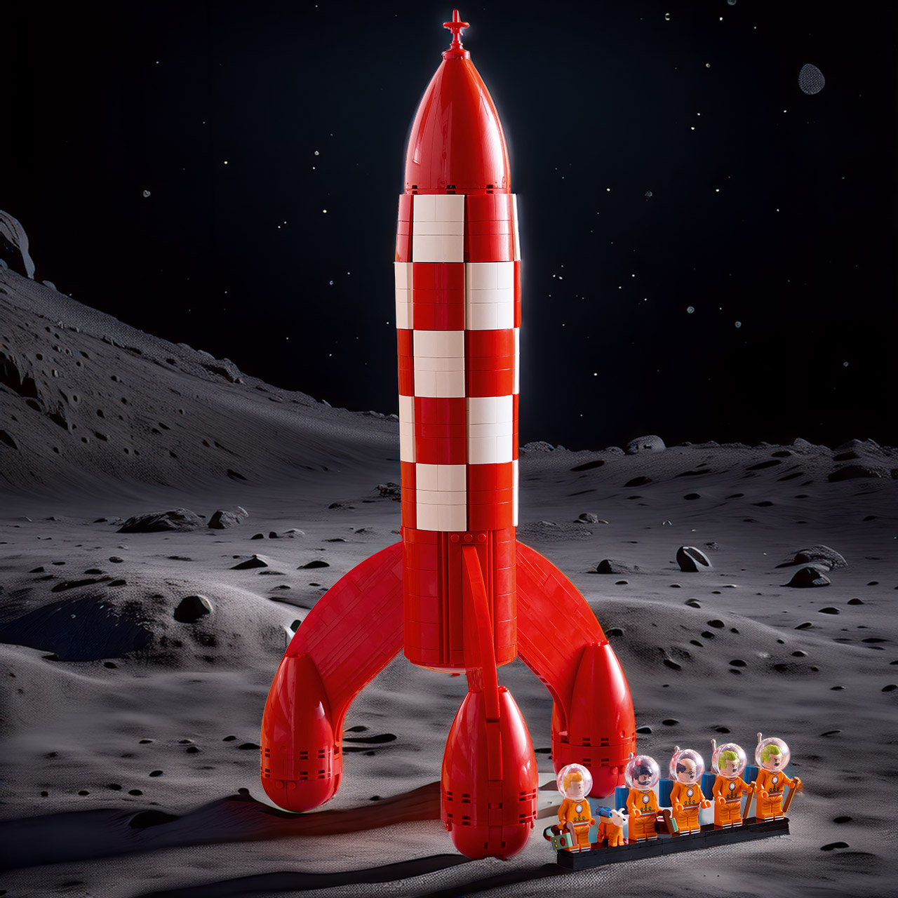 LEGO Ideas Tintin Moon Rocket Set 21367