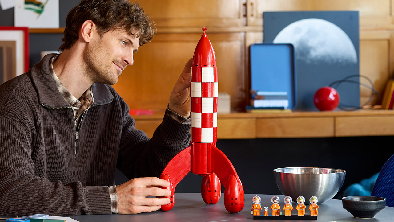 LEGO Ideas Tintin Moon Rocket Set 21367