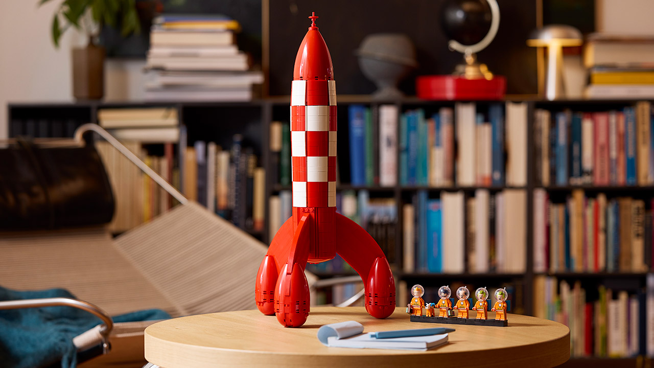 LEGO Ideas Tintin Moon Rocket Set 21367