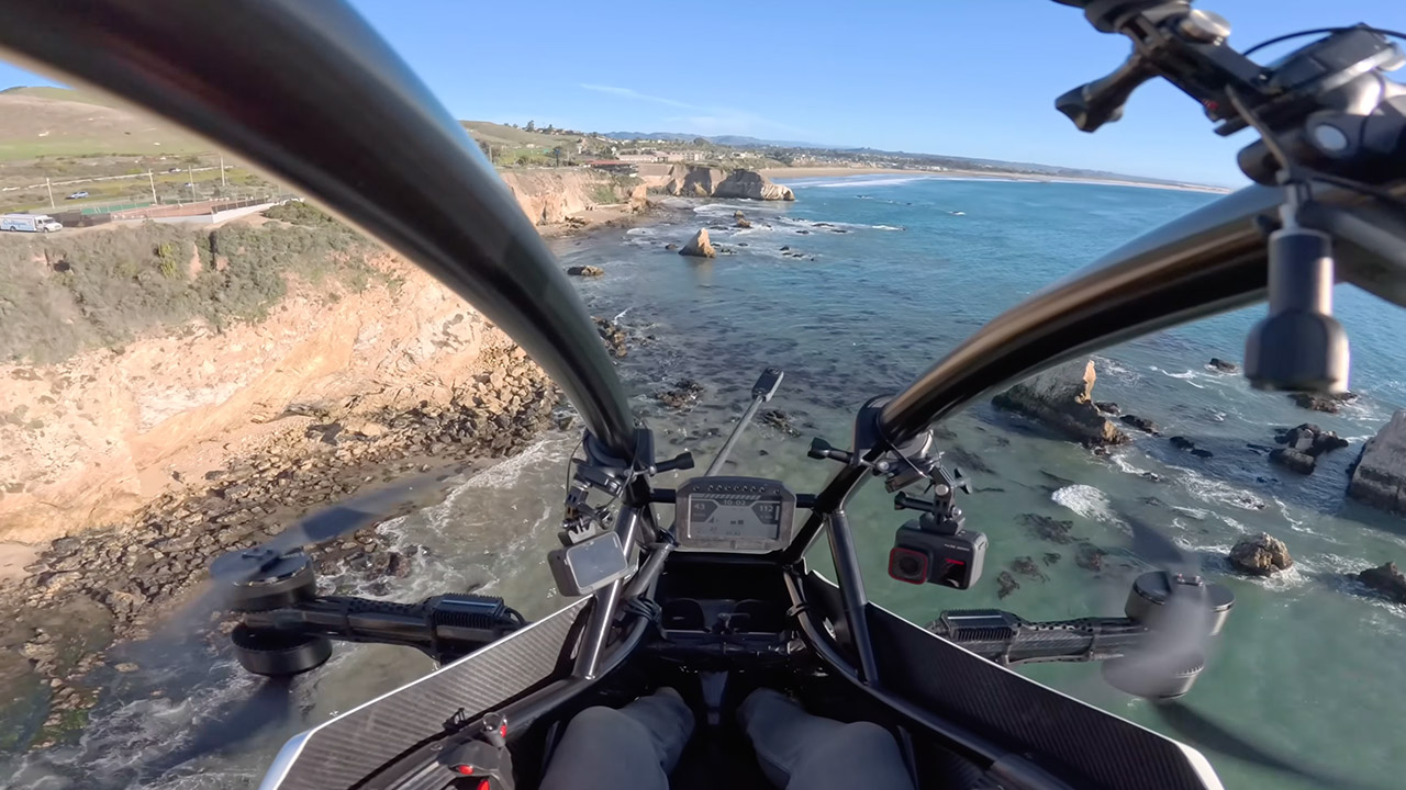 Inventor of the Jetson ONE Private eVTOL Takes it Out for a Take a look at Flight Alongside the California Coast 2 Jetson ONE eVTOL California Coast Test Flight
