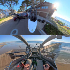 Jetson ONE eVTOL California Coast Beach Test Flight