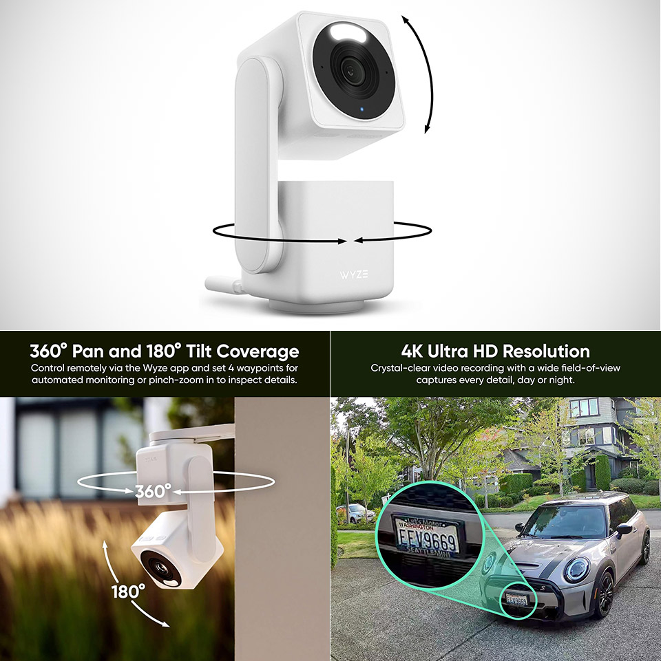 Wyze Cam Pan v4 4K Camera