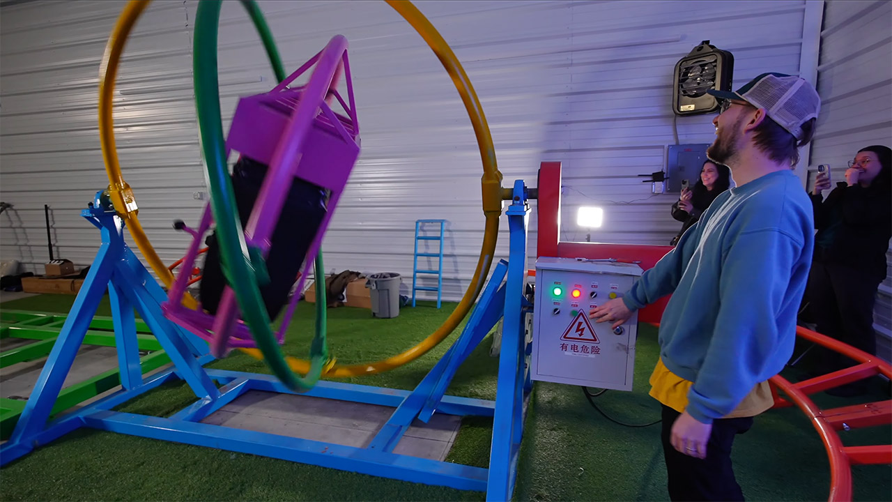 Temu Theme Park Ride Attraction