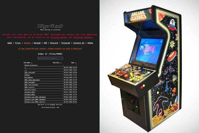 385TB Myrient Video Game Archive Saved