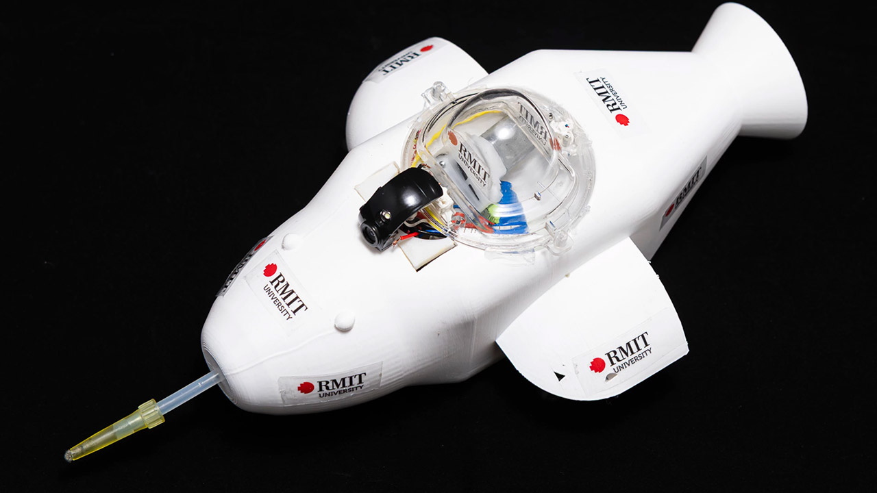 Bio Dolphin Robot RMIT Oil Spills