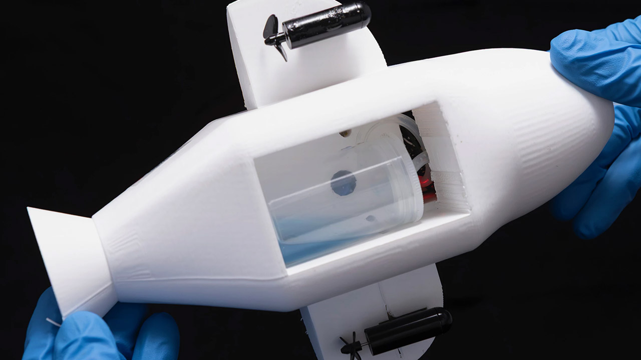 Bio Dolphin Robot RMIT Oil Spills