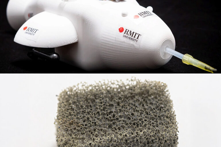 Bio Dolphin Robot RMIT Oil Spills