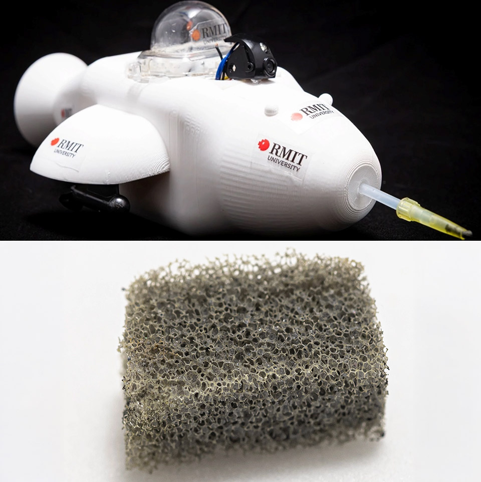 Bio Dolphin Robot RMIT Oil Spills