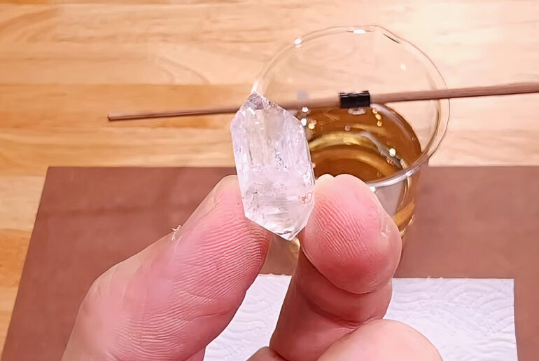 Growing Giant Sugar Crystal Experiment
