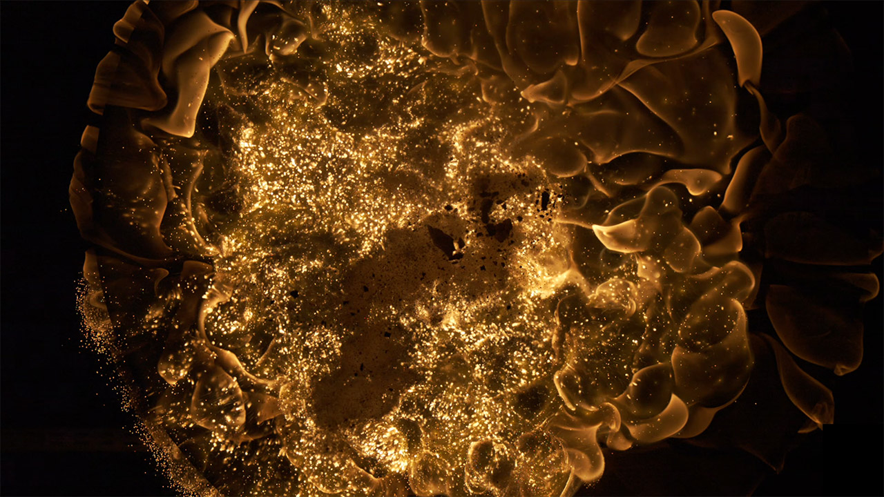 Slow Mo Guys Fire Filmed Below High-Speed Camera