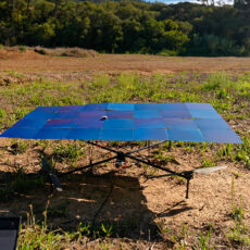 Solar Drone Test Flight Project Built