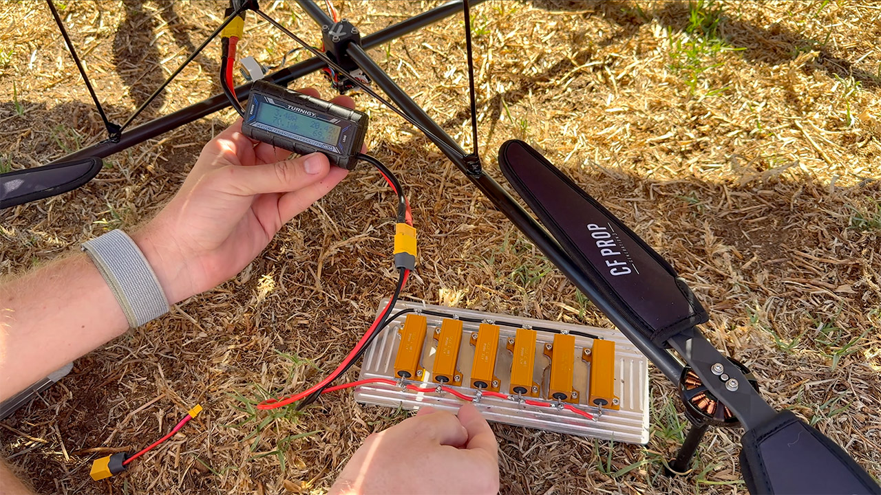 Solar Drone Test Flight Project Build