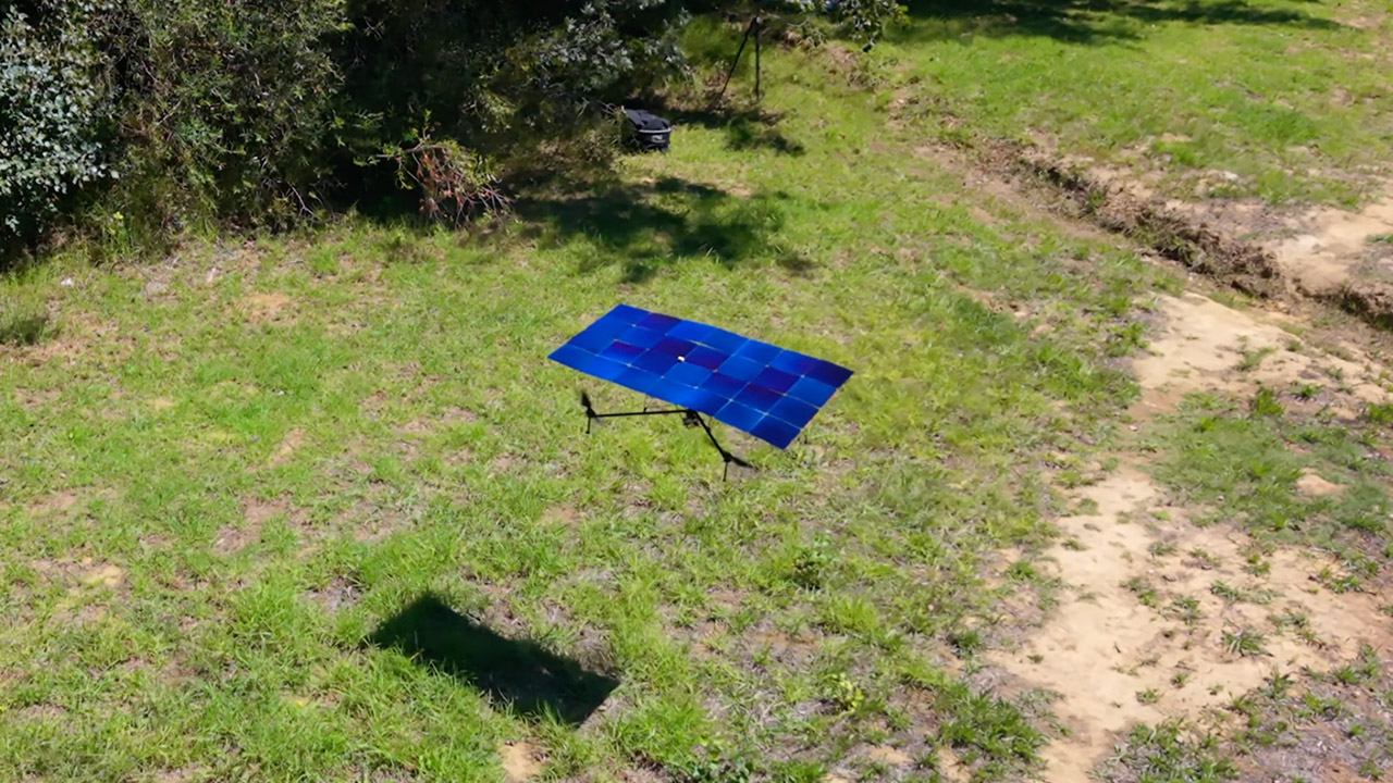 Solar Drone Test Flight Project Build