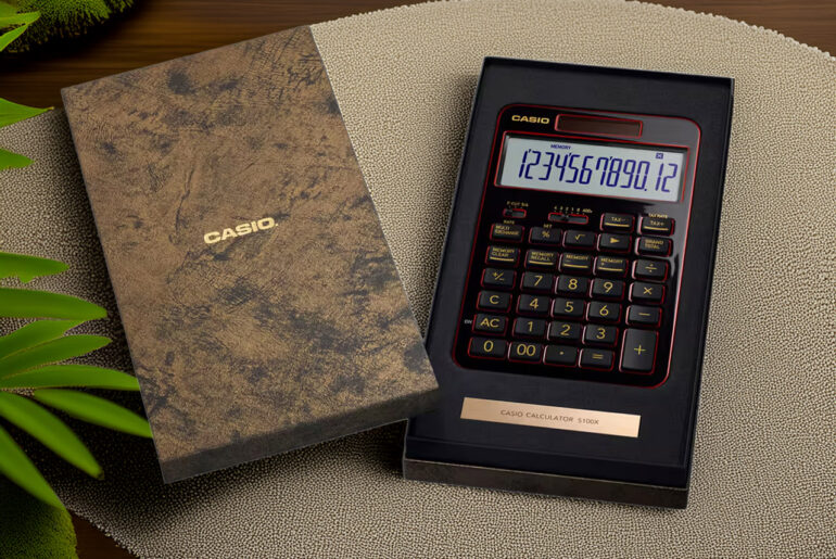 Casio S100X Japanese Lacquer Edition Calculator