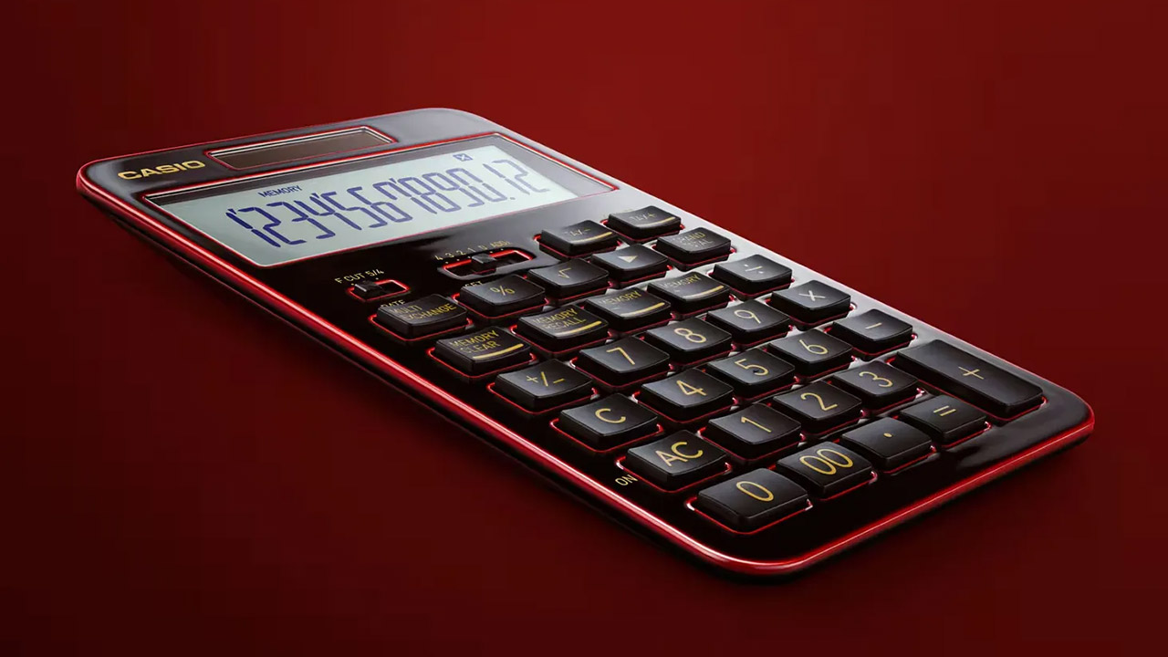 Casio S100X Japanese Lacquer Edition Calculator