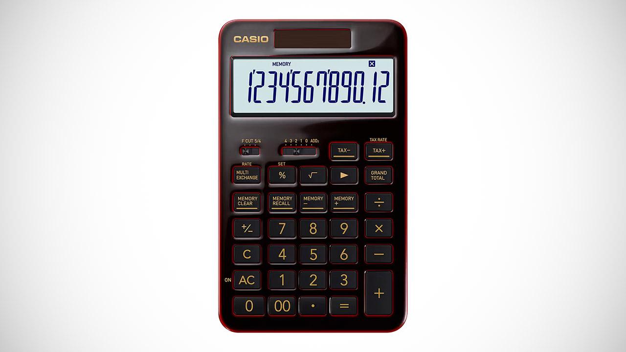 Casio S100X Japanese Lacquer Edition Calculator
