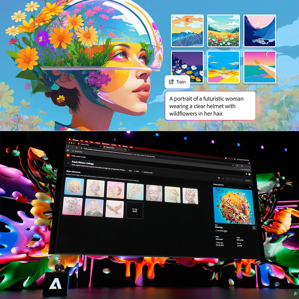 Adobe Firefly Custom Models Own AI Art Photographs Style
