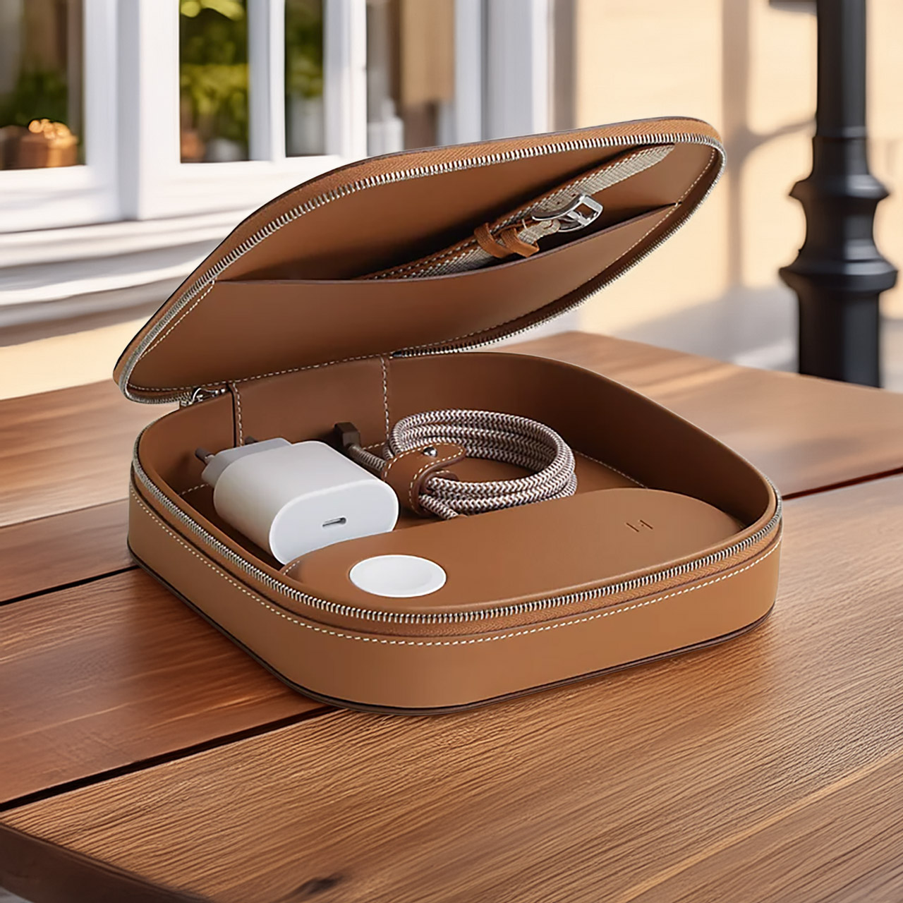 Hermes Paddock Duo Charger Apple iPhone