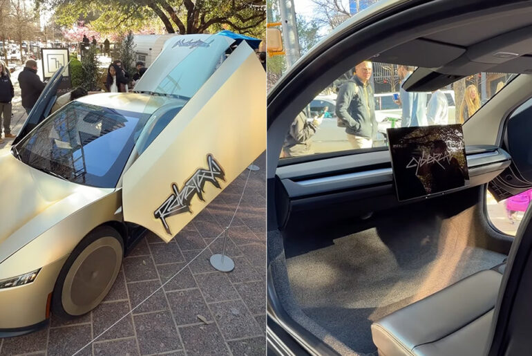 Tesla Cybercab SXSW 2026