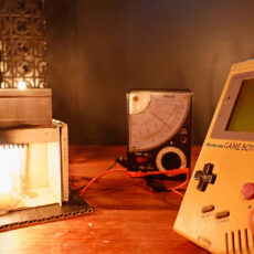 Candle-Powered Nintendo Game Boy