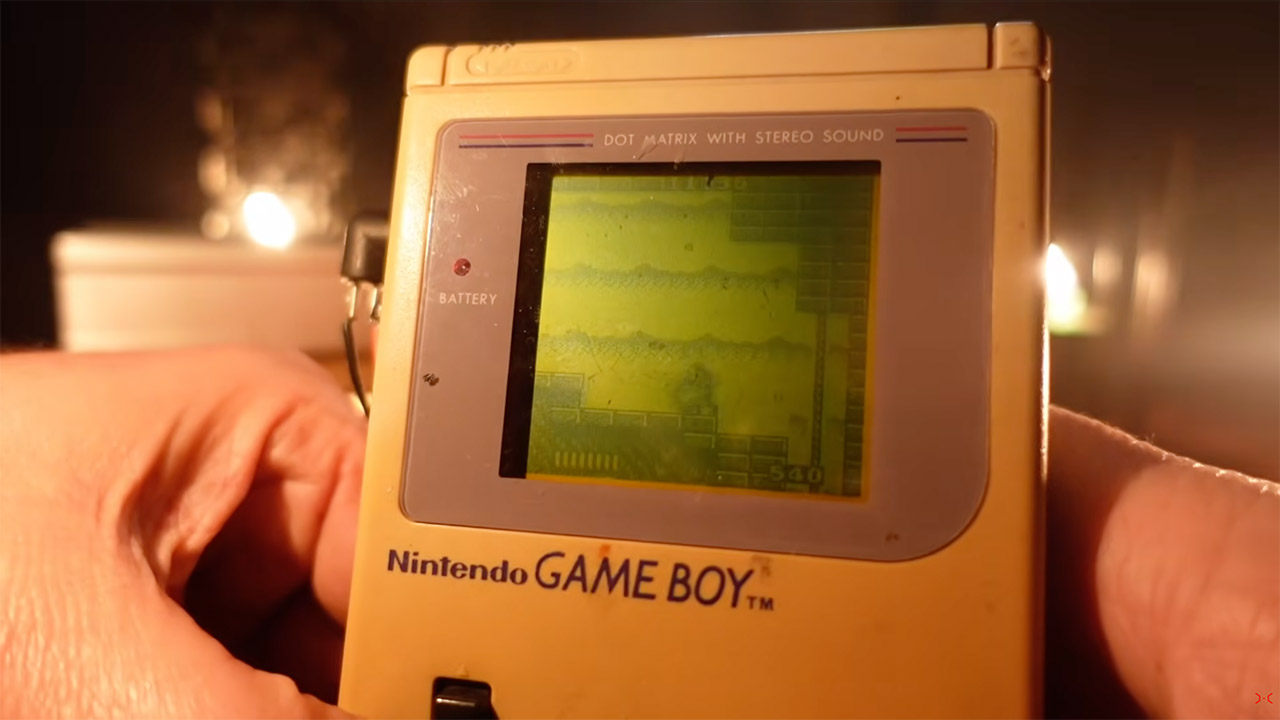Candle-Powered Nintendo Game Boy