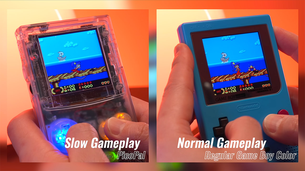 PicoPal Game Boy Color Handheld Mod Console