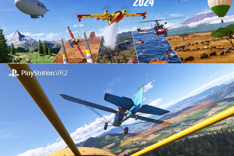 Microsoft Flight Simulator 2024 PSVR2 Release