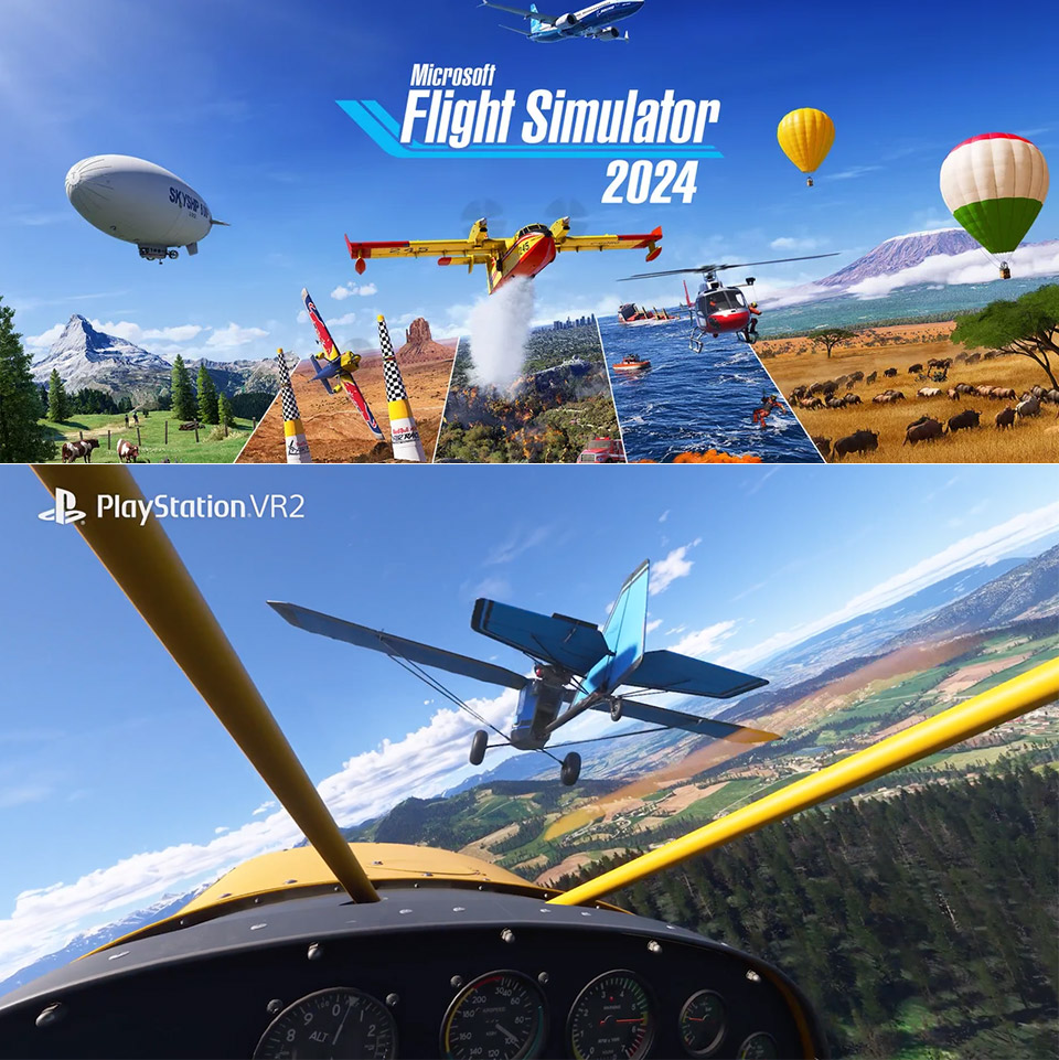 Microsoft Flight Simulator 2024 PSVR2 Release