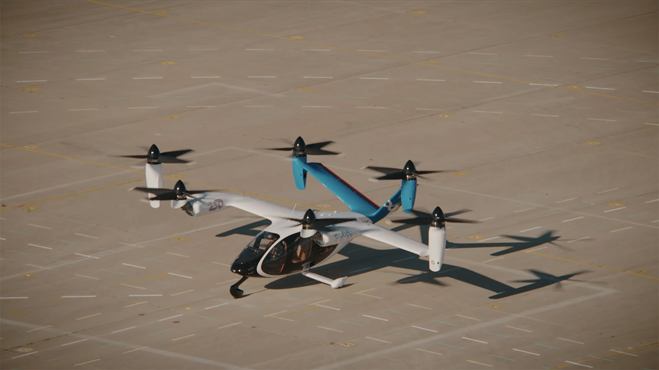 Joby Pilotless Air Taxi Test San Francisco Bay