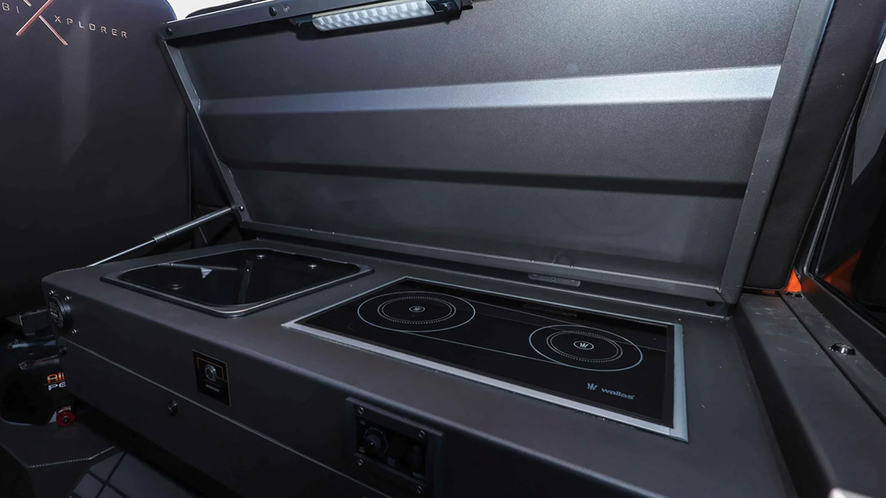 StabiX 250UC Amphibious Camper Interior