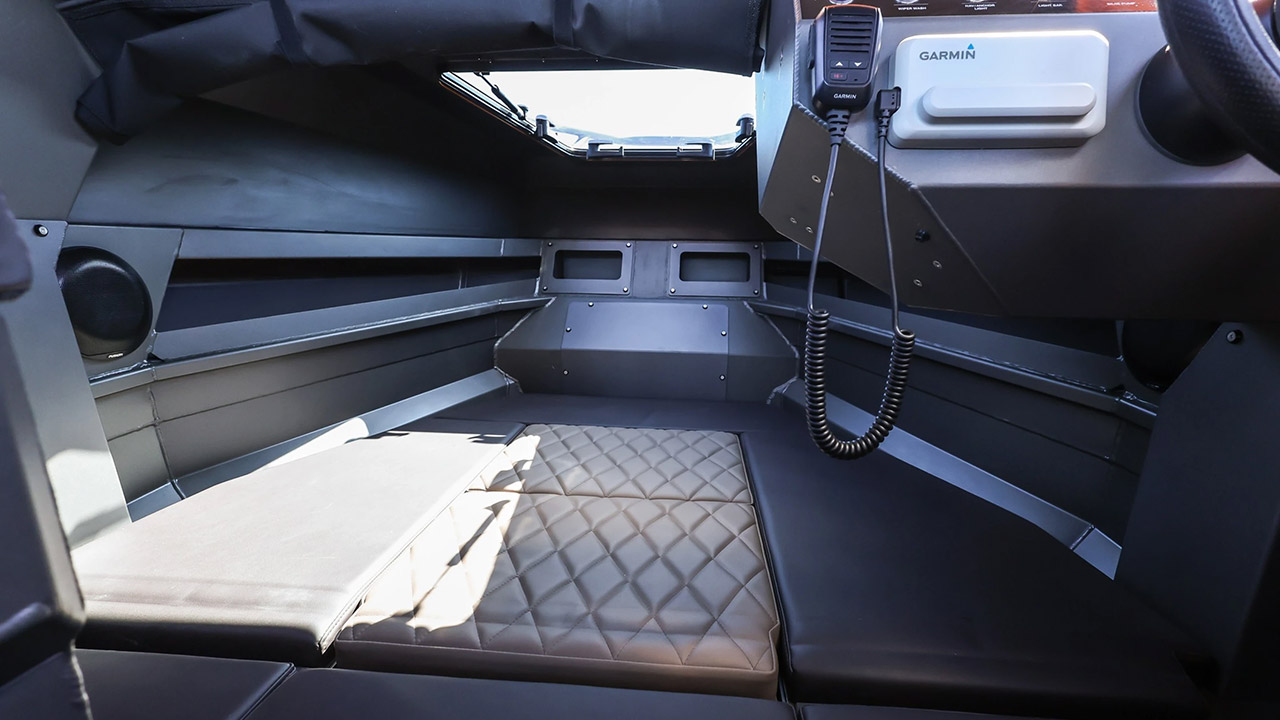 StabiX 250UC Amphibious Camper Interior