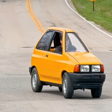 World's Thinnest Street Legal Car