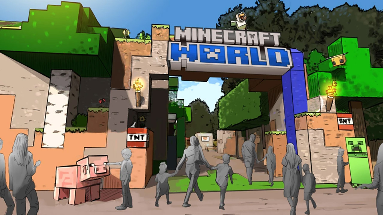 Minecraft World Theme Park UK 2027