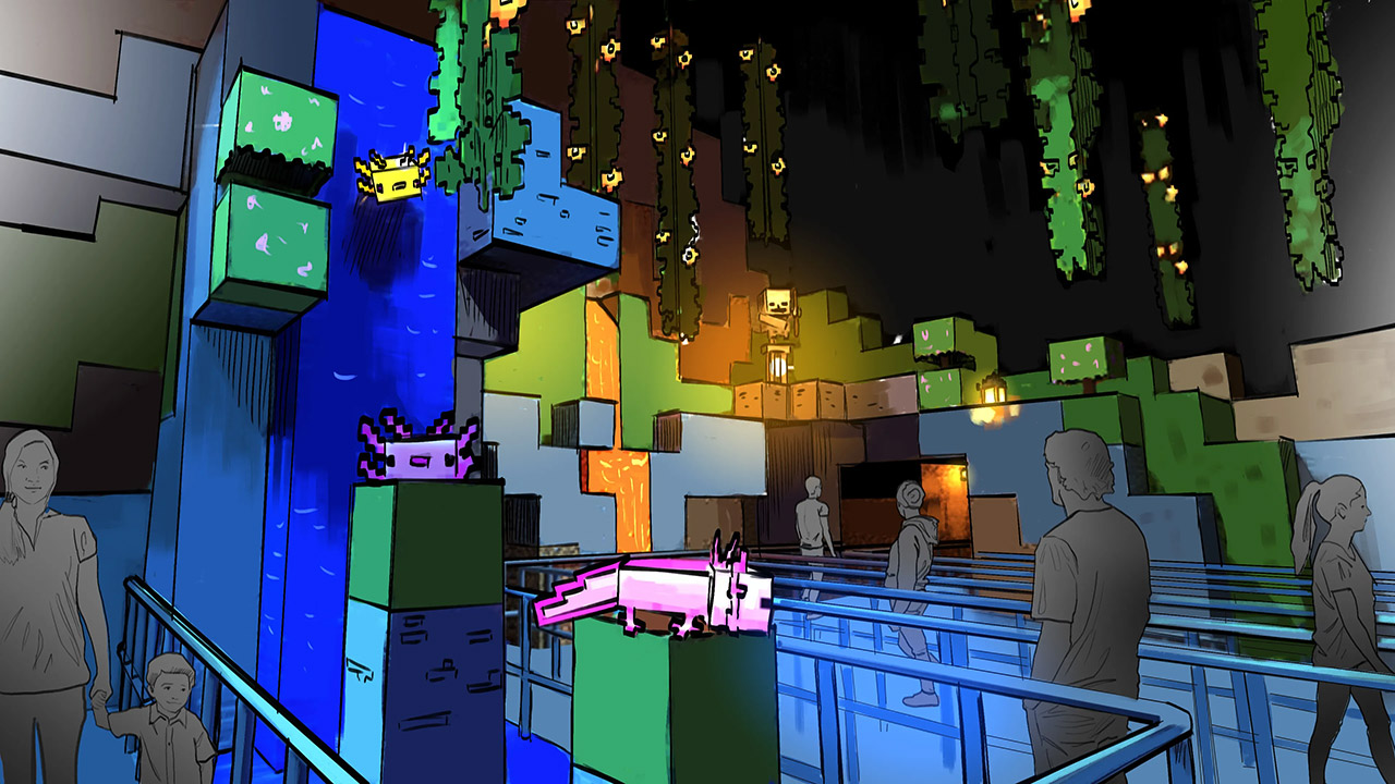 Minecraft World Theme Park UK 2027