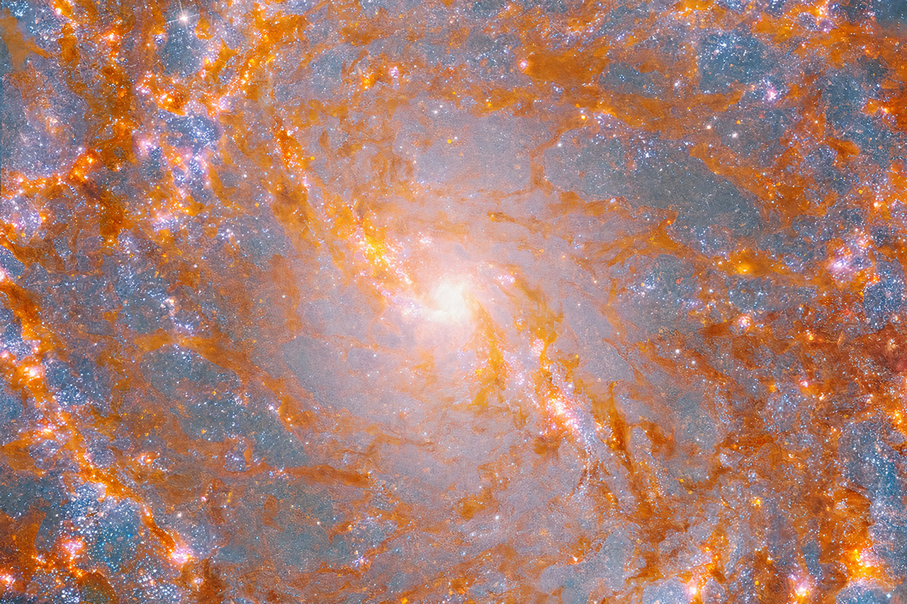 Hubble Webb Pinwheel Galaxy