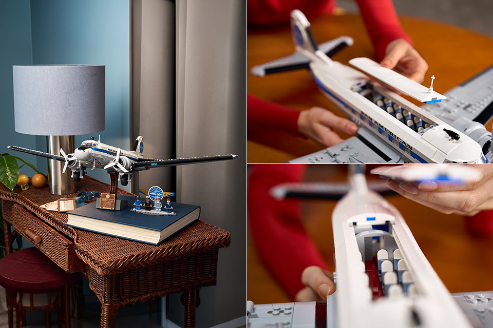 LEGO Icons Douglas DC-3 Pan Am Airliner (11378) Set