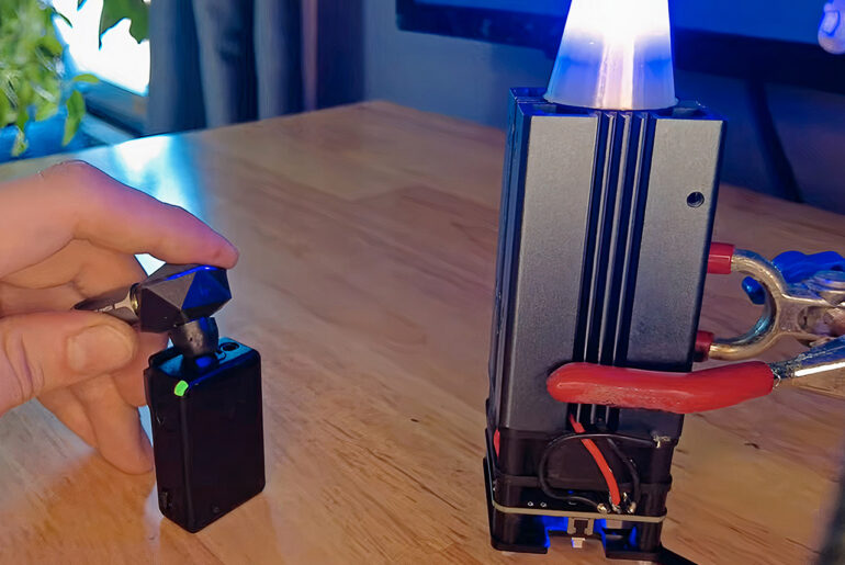 Laser-Powered Speaker
