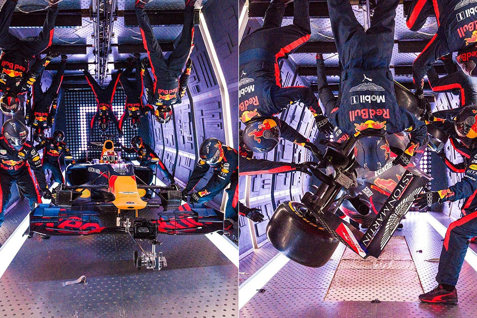 Red Bull Zero-G Formula 1 Pit Stop