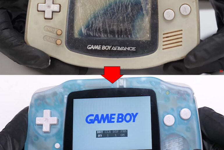 Game Boy Advance Restoration Upgrade Mods