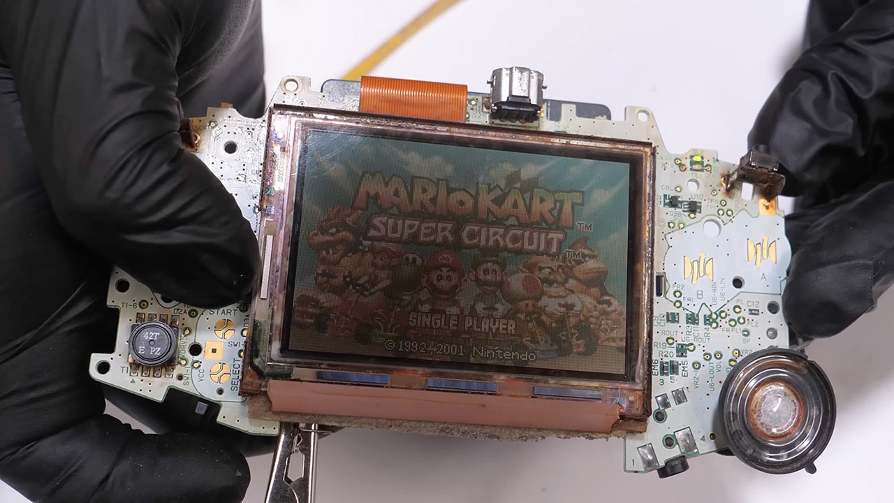 Game Boy Advance Restoration Upgrade Mods